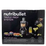 Nutribullet 64OZ Triple Prep System Blender And Food Processor, 1500W, 3 Speeds. Fixed Price $179.99.