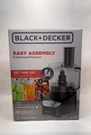 Black+decker Easy Assembly 8-CUP Food Processor. Fixed Price $69.99.