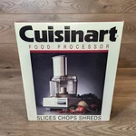 Vintage New Cuisinart 7 Cup Classic Food Processor Model DLC-5. Fixed Price $124.99.