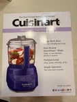 Cuisinart Mini Prep Plus Processor DLC-2APF Purple New Box. Fixed Price $34.99.
