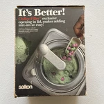 Vintage Salton Mini Chill ICM-3 Personal Frozen Dessert Maker 1.5 Cup. Fixed Price $20.00.