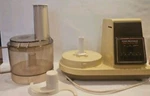 Vtg Hamilton Beach Scovill Food Processor Model 710-3 Motor Base 6 Speed Cup Lid. Fixed Price $21.99.