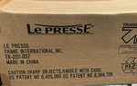 Presse Deluxe Gourmet Food Styler Open Box TR-207-037 8 In 1 Nib. Fixed Price $45.00.
