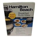 Hamilton Beach Breakfast Burrito Maker #25495 Discontinued Brand New Rare. Fixed Price $58.76.