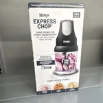 Ninja Express 200W Cup Food Chopper Black Plastic Dishwasher Safe. Fixed Price $44.00.