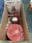 Ninja Storm Food Processor Blender QB751Q Red New Never Used Cinnamon Open Box. Fixed Price $35.00.