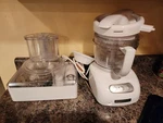 Kitchenaid 12 Food Processor White W/ Accessories & 4-CUP Bowl KFP760WH3. Fixed Price $95.00.