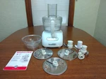 Kitchenaid KFP740QWH1 9-CUP Food Processor + 4-CUP Bowl, Dough Blade & Disc Set. Fixed Price $60.20.