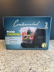 Continental 1.5 Cup Food Chopper W/stainless Steel Blade Model CE-FO0009. Fixed Price $14.99.
