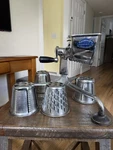 Saladmaster Vintage Five Star Food Processor Chopper Shredder Slicer 5 Cones. Fixed Price $65.00.