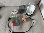 Baby Brezza One Step Food Maker Deluxe Steam & Blend + Pouches. Fixed Price $143.70.