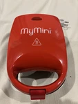 Nostalgic Mini Sandwich Maker New Box Red Cooks/sealed 580 Watts Non Stick. Fixed Price $14.49.