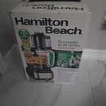 Hamilton Beach Stack & Snap Food Processor 12CUP Capacity - Black (70727G). Fixed Price $99.74.