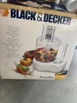 Black & Decker Power FP1000 Full Size Food Processor Tested Works. Fixed Price $37.00.