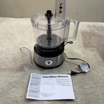 Hamilton Beach 70730 10 Cup Food Processor With Bowl Scraper Black & Stainless. Fixed Price $29.99.