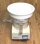 Vintage Cuisinart Little Plus Food Processor Juicer Tested Works Read. Fixed Price $35.00.