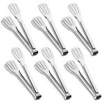 Pack Tongs For Cooking, Amafox Stainless Steel Small 6*9INCH, Metallic. Fixed Price $19.99.