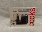 Cooks Mini Chopper Black Compact Food Processor Nib One-touch Dual Pulse. Fixed Price $24.99.