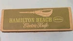 Vtg Open Box Hamilton Beach Scovill Electric Knife Model 275-2. Fixed Price $45.56.