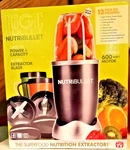 Brand New Nutribullet 12-PIECE Nutrition Extractor Blender Juicer, 600 Watt. Fixed Price $65.00.