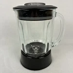 Cuisinart Smart Power Duet Blender Pitcher - Glass Jar W/ Lid 48OZ 6 Cups Black. Fixed Price $19.99.