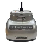 Kitchenaid KFP1333CU Food Processor Motor Base Only Silver/grey Low High Pulse. Fixed Price $24.99.