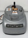 Kitchenaid Food Processor Silver Motor Base KFP1344 Low/high/pulse Tested. Fixed Price $14.99.