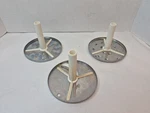 Kitchenaid Food Processor KFP400 Slicing And Grating 3 Pc Blade Set Only. Fixed Price $17.95.