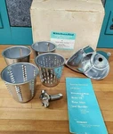 Vintage Kitchenaid Hobart Rotor Slicer Shredder "vr" "rvs" Metal, Rare, Nos Box. Fixed Price $250.00.