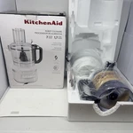 Brand New Kitchenaid KFP0718WH 7-CUP Food Processor Chop Slice Puree, White. Fixed Price $69.87.