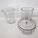 Cuisinart Food Processor Lid Cover Top AFP-7 Replacement Part And Pusher. Fixed Price $14.95.