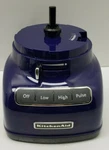 Kitchenaid KFP0935Q 9-CUP Food Processor Twilight Blue Purple Motor/base Only. Fixed Price $39.00.