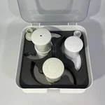 Kitchenaid Food Processor Attachments Blades Discs Storage Case Pieces 523572. Fixed Price $40.00.