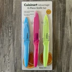 Cuisinart Advantage 6 Piece 3 Knife Prep Set - New. Fixed Price $6.99.