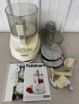 Cuisinart DLC-2014N Cup Food Processor W/ Attachments Manuals. Fixed Price $124.95.