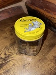 Vintage 8OZ - Osterizer Mini Blend Storage Clear Glass Jar W Lid 3.75. Fixed Price $12.00.