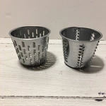 Set Of 2 Vintage Stainless Steel King Kutter Cutter Food Processor Cones Only.. Fixed Price $19.00.