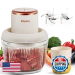 Kawu Electric Food Processor Meat Grinder Vegetable Chopper Bowls 200. Fixed Price $78.04.