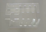 Food Processor Disc Stem & Blade Holder Storage Cuisinart Kitchenaid Acrylic. Fixed Price $12.95.