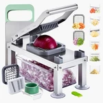 Vevor Vegetable Chopper Mandoline Slicer ALL-IN-1 Food Veggie Cutter 8 Blades. Fixed Price $50.90.