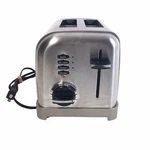 Cuisinart 2 Slice Toaster Wide Slot CPT-160 Silver Stainless Steel. Fixed Price $36.40.