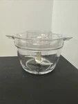 Oster 3-CUP Mini Food Chopper Glass Bowl And Blade With Plastic Lid. Fixed Price $22.00.