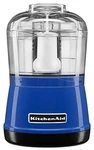 Kitchenaid KFC3511TB 3.5 Cup Food Chopper, Twilight Blue (renewed). Fixed Price $59.87.