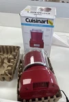 Cuisinart ICE-21R Red Electric Cream Maker 1.5 Qt Easy-lock Lid Paddle. Fixed Price $30.00.
