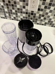 Farberware Blender Model 16209 With Cup And Blade Tested Working 240W 120V. Fixed Price $29.00.