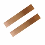 Copper Anode Sheets 2PCS 99.95% Pure For Electroplating & Jewelry 1X25X150MM. Fixed Price $14.60.