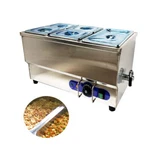 Intbuying 110V 5 Pan Food Warmer Electric Powered W/cover 190013. Fixed Price $268.45.