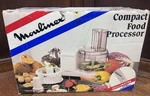 Moulinex Compact Food Processor New Box French With Instructions. Fixed Price $100.00.