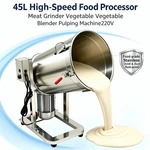 45L High-speed Food Processor Meat Grinder Vegetable Blender Pulping MACHINE220V. Fixed Price $1254.00.