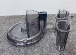 Cuisinart Food Processor FP-13WBC Work Bowl Cover Lid Chute Pusher. Fixed Price $39.99.
